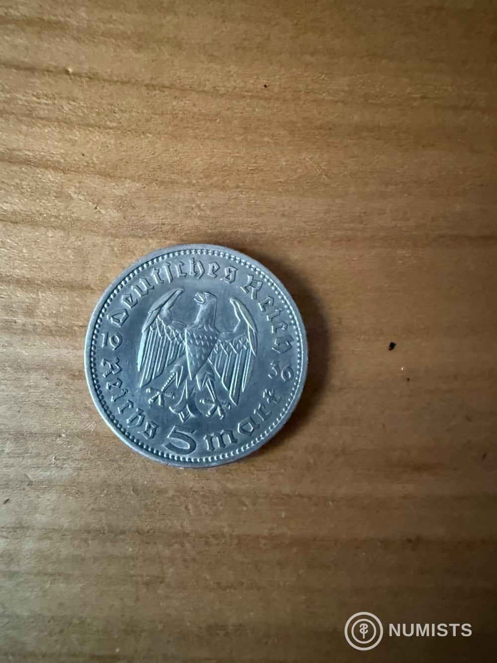 1936 5 Reichsmark