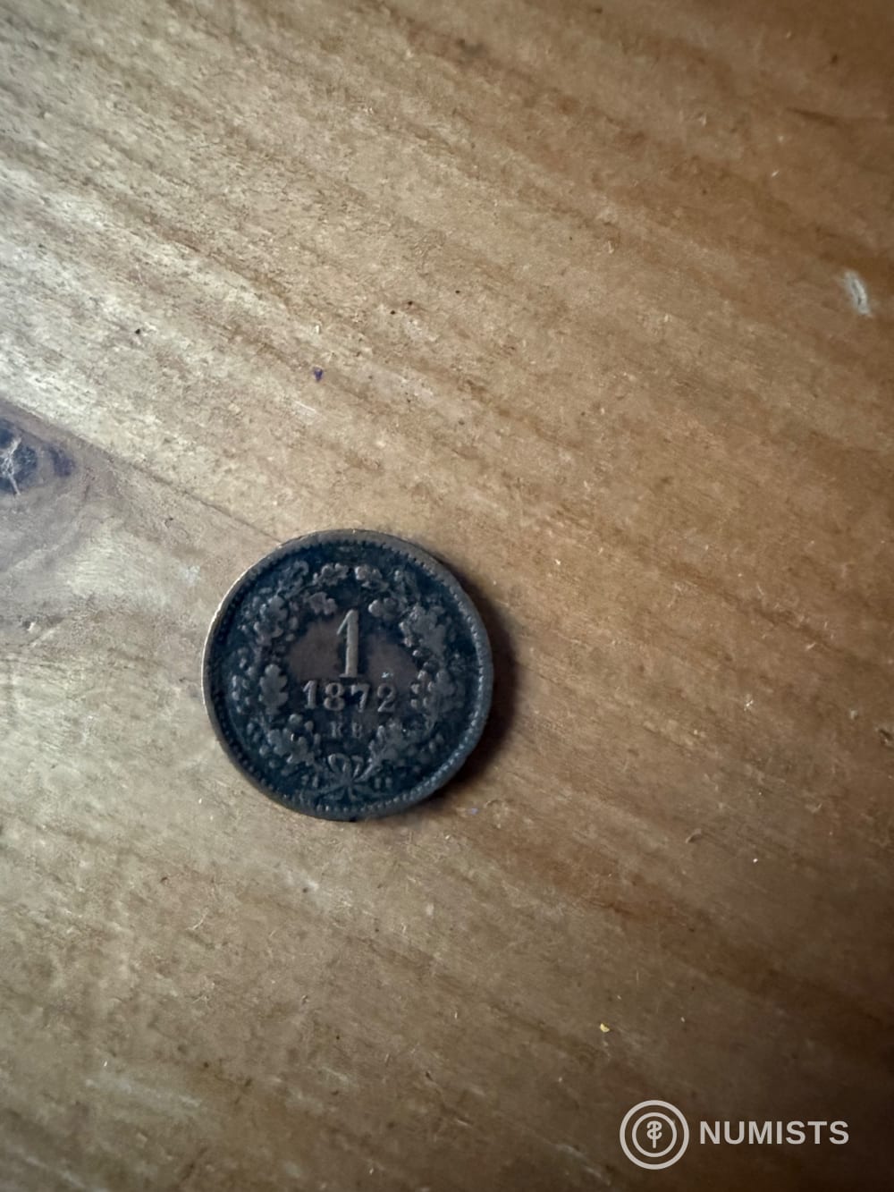 1872 1 krajczar