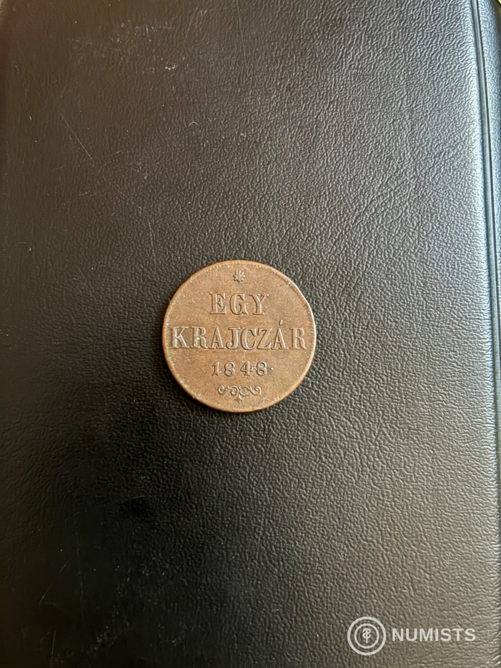 1848 1 Krajczár