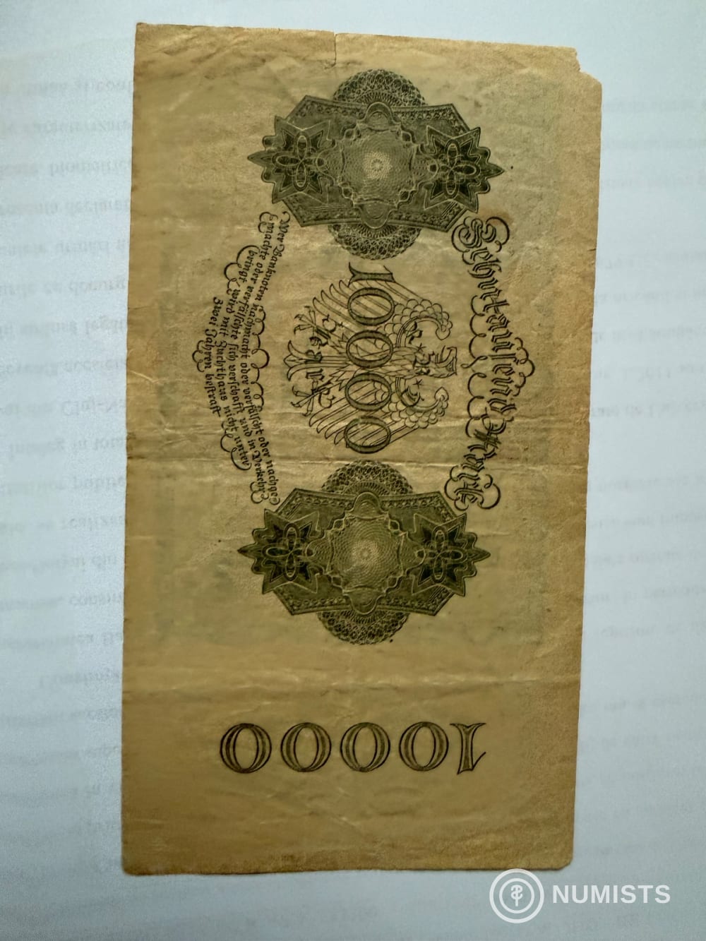 1922 Zehntausend Mark