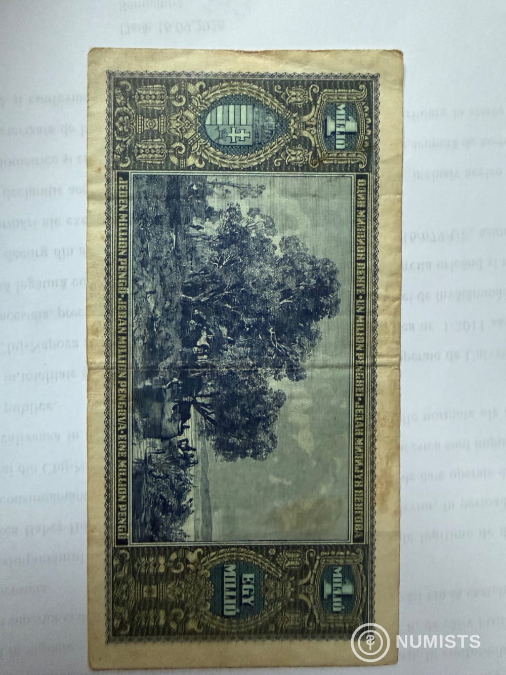 1945 1 Millió Pengő