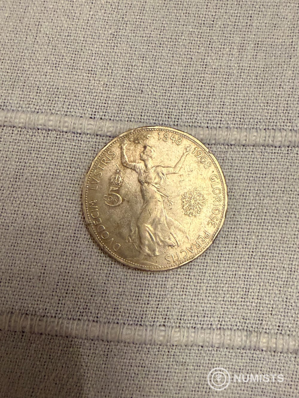 1908 5 Corona