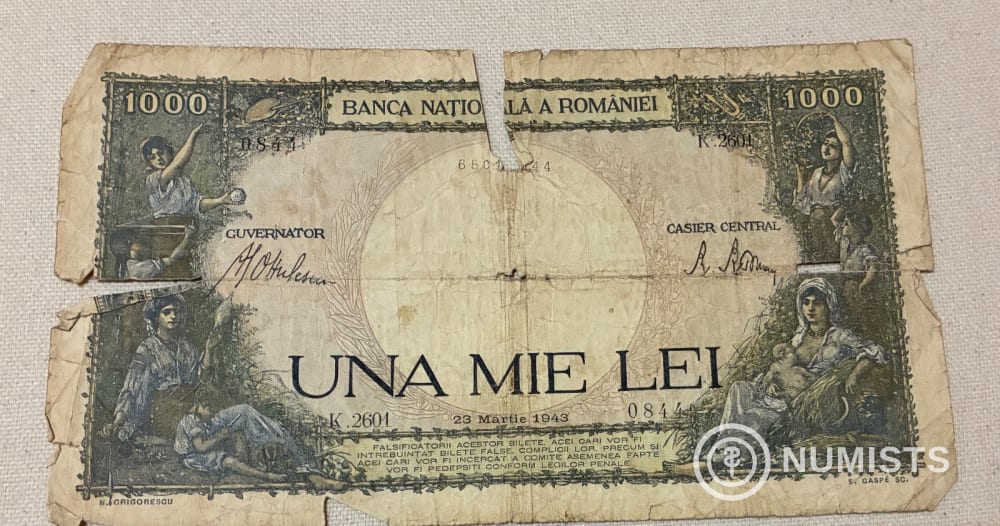 1943 1000 Lei