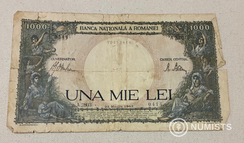 1943 1000 Lei
