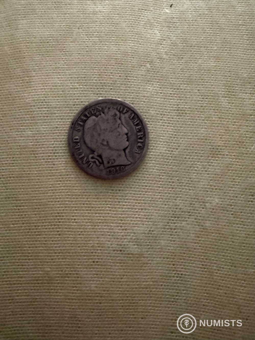 1916 ONE DIME