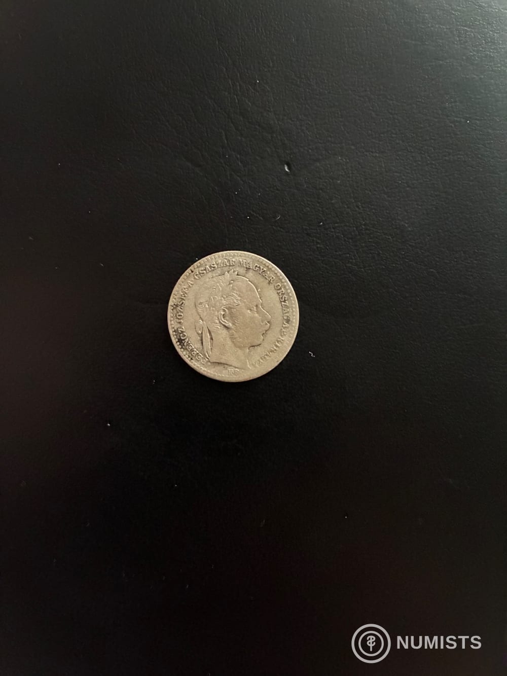 Silver 20 krajczar of Franz Joseph I, Kremnitz, 1869