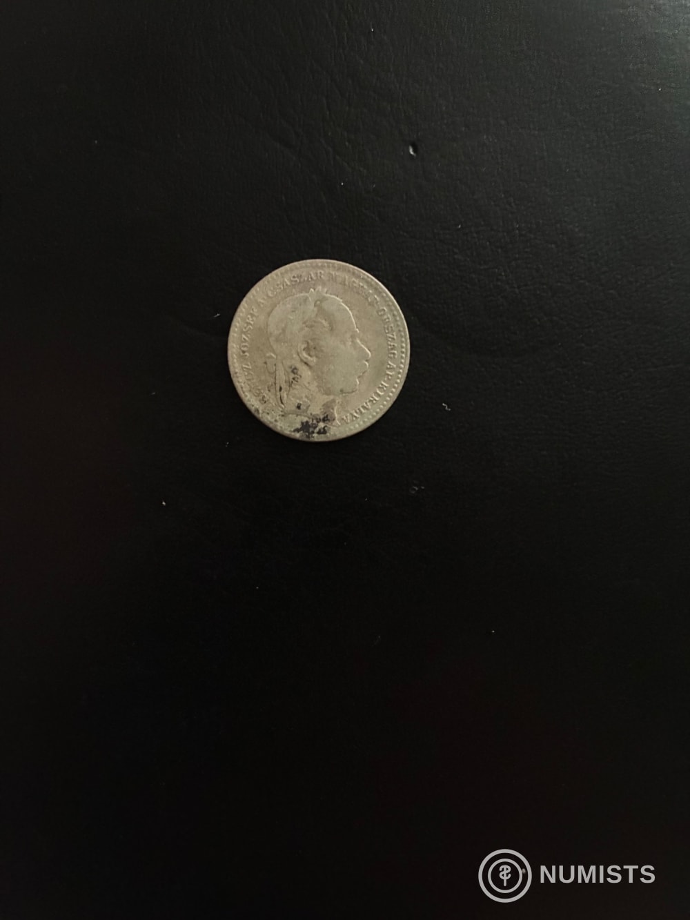 Silver 20 krajczar of Franz Joseph I, Kremnitz, 1869