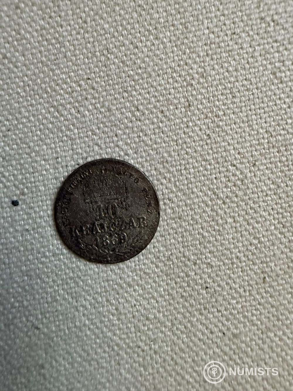 1869 10 Krajczár
