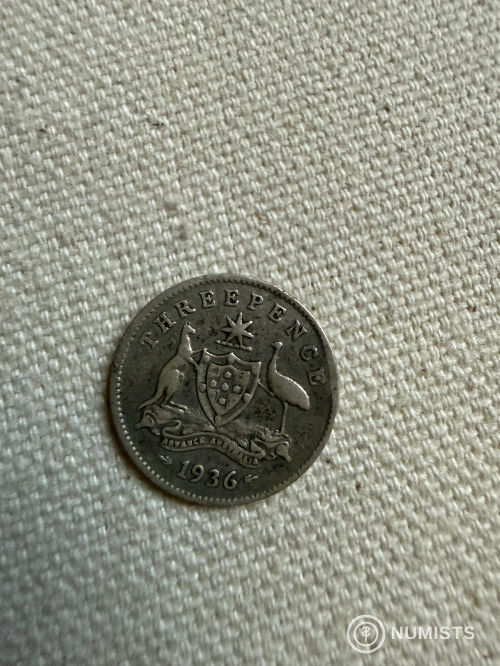 1936 THREEPENCE