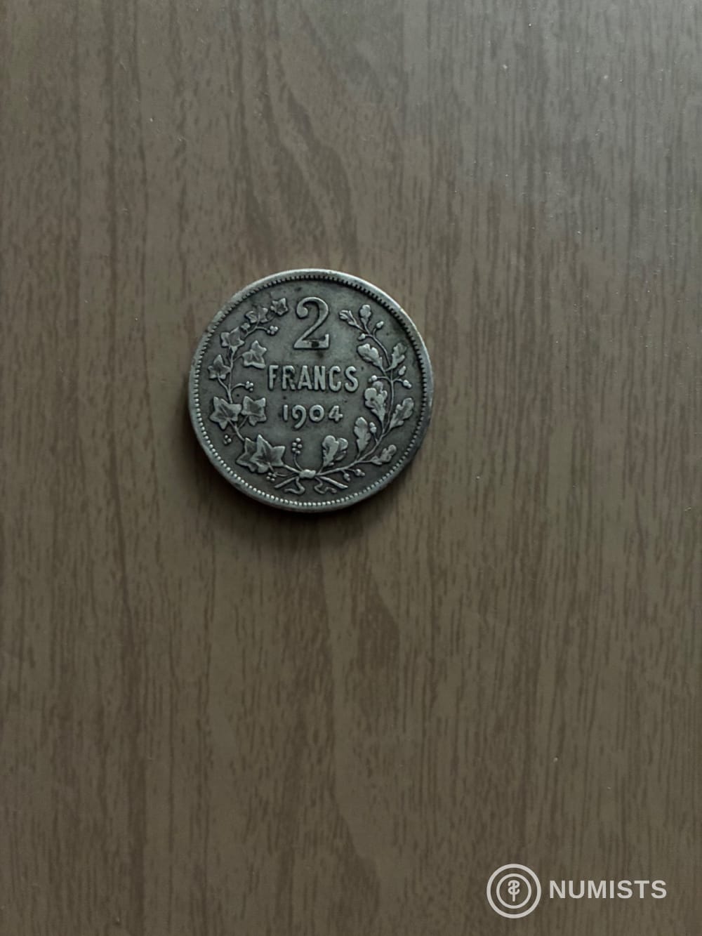 1904 2 Franc Belgium