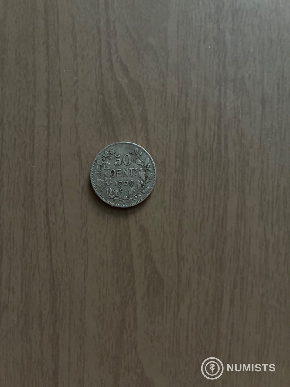 1909 50 CENTS Belgium