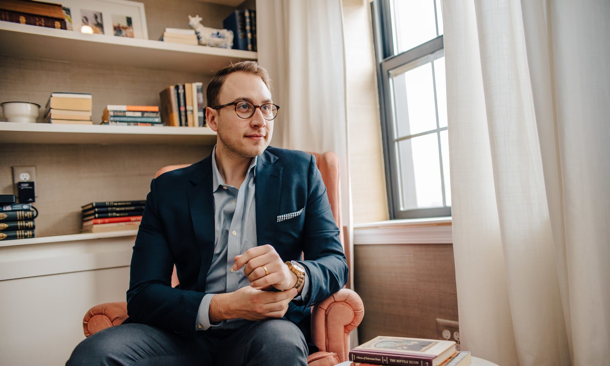 Kyle Miller in a Philadelphia home
