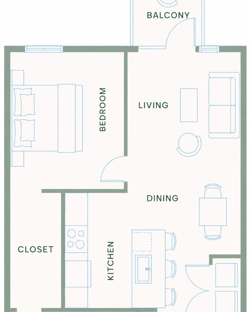 A2 Floor Plan