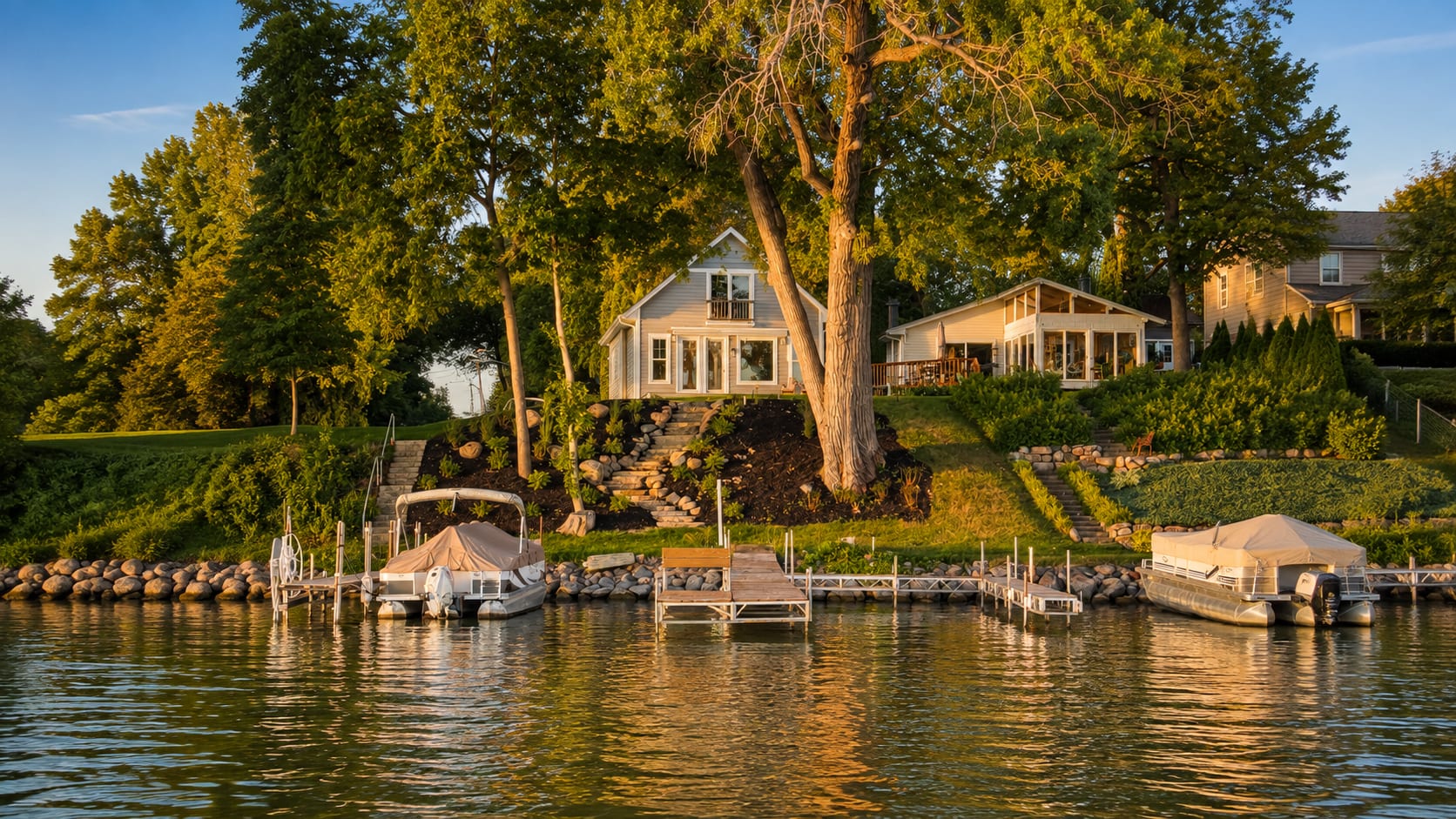 Lake Minnetonka waterfront second home in Minnesota