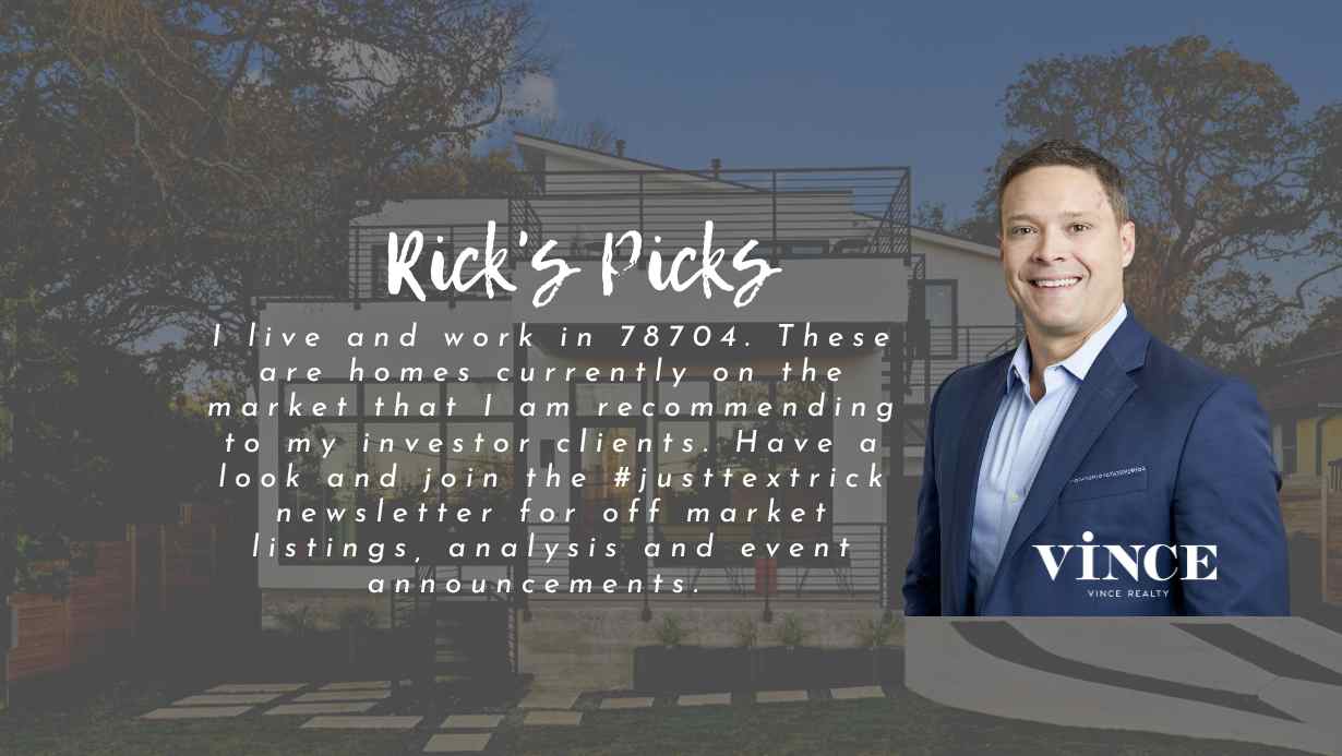 Unraveling the Best Value for New Construction in Austin! Rick's Picks for New Construction 78704