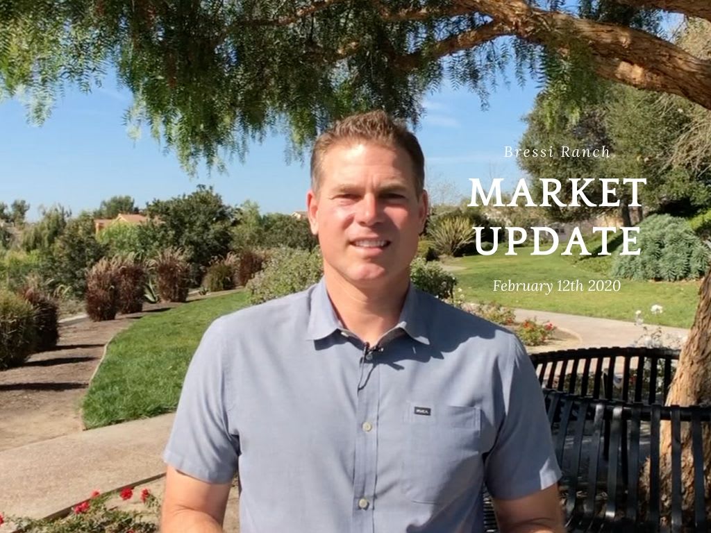 Weekly Bressi Ranch Housing Update 2/12/2020