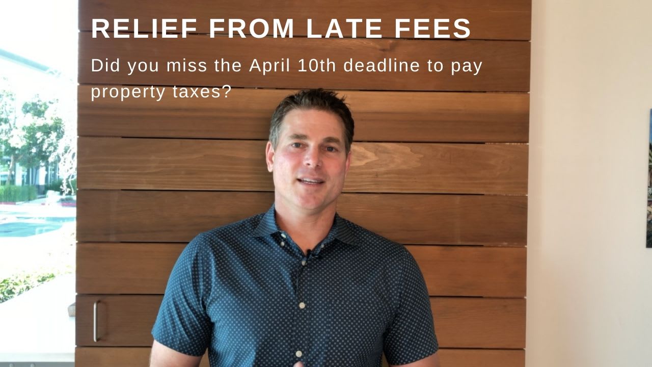 Did you miss the April 10th deadline to pay property taxes? 