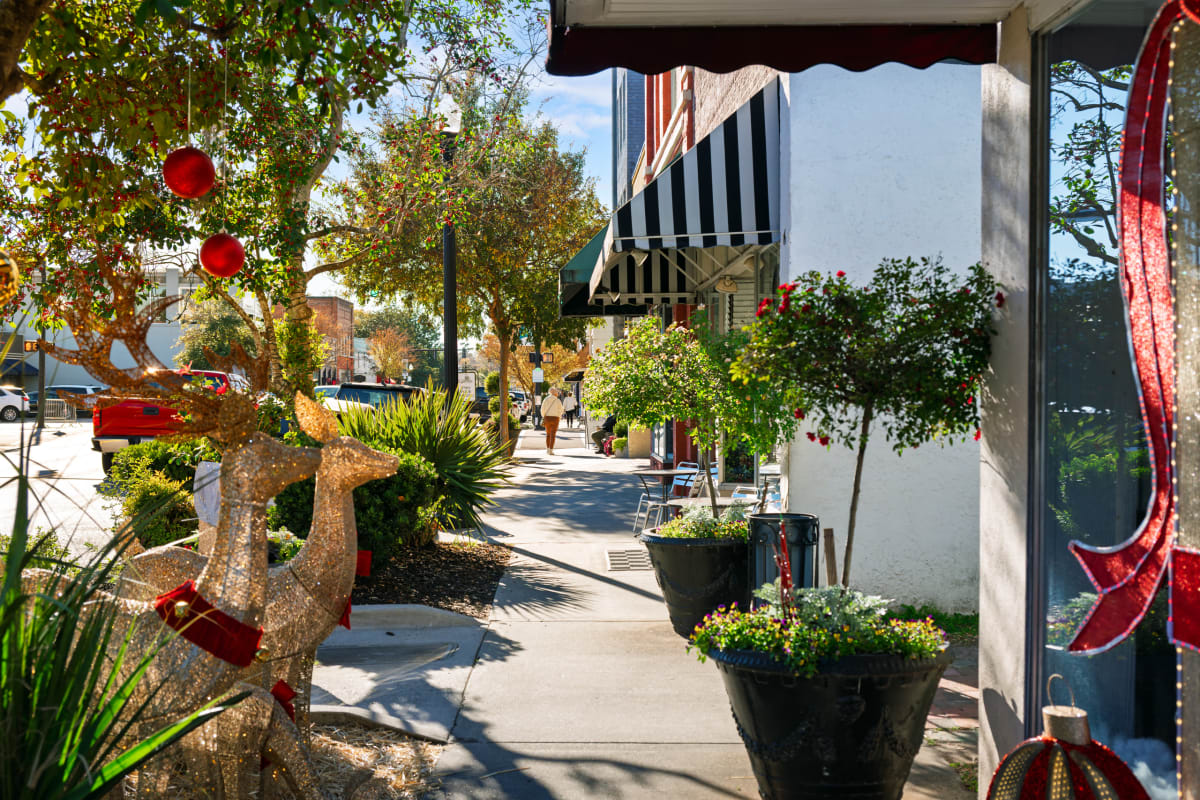 Downtown Conway Through the Seasons