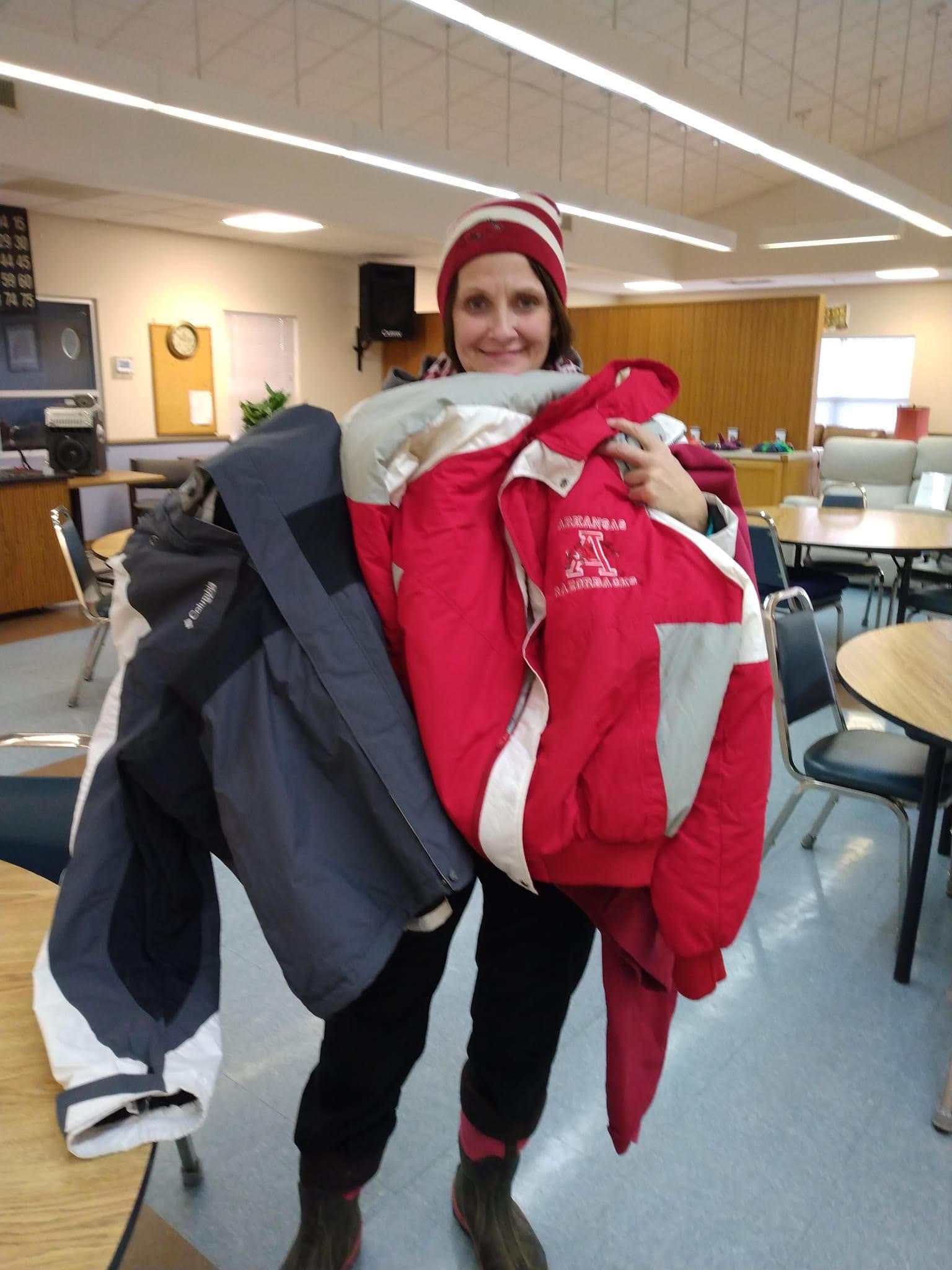 Coat donations