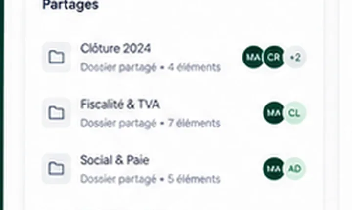Aperçu de l’espace Social et Paie dans Fiduzia