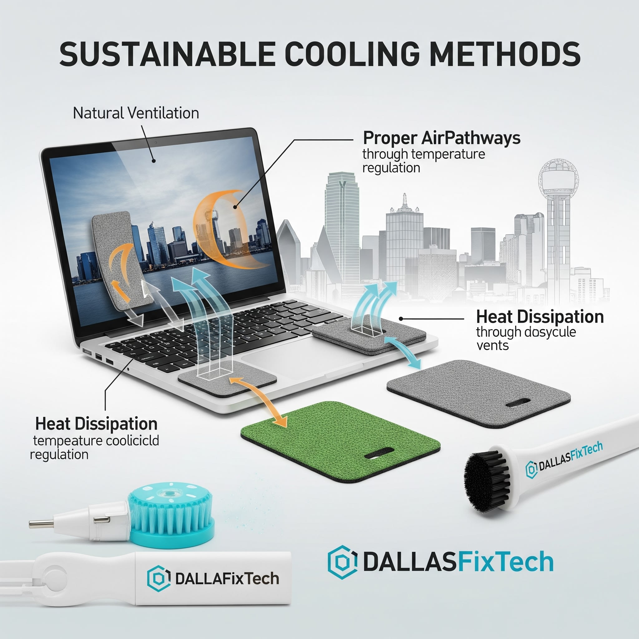 Sustainable Laptop Cooling Methods & Maintenance – DallasFixTech Expert Advice