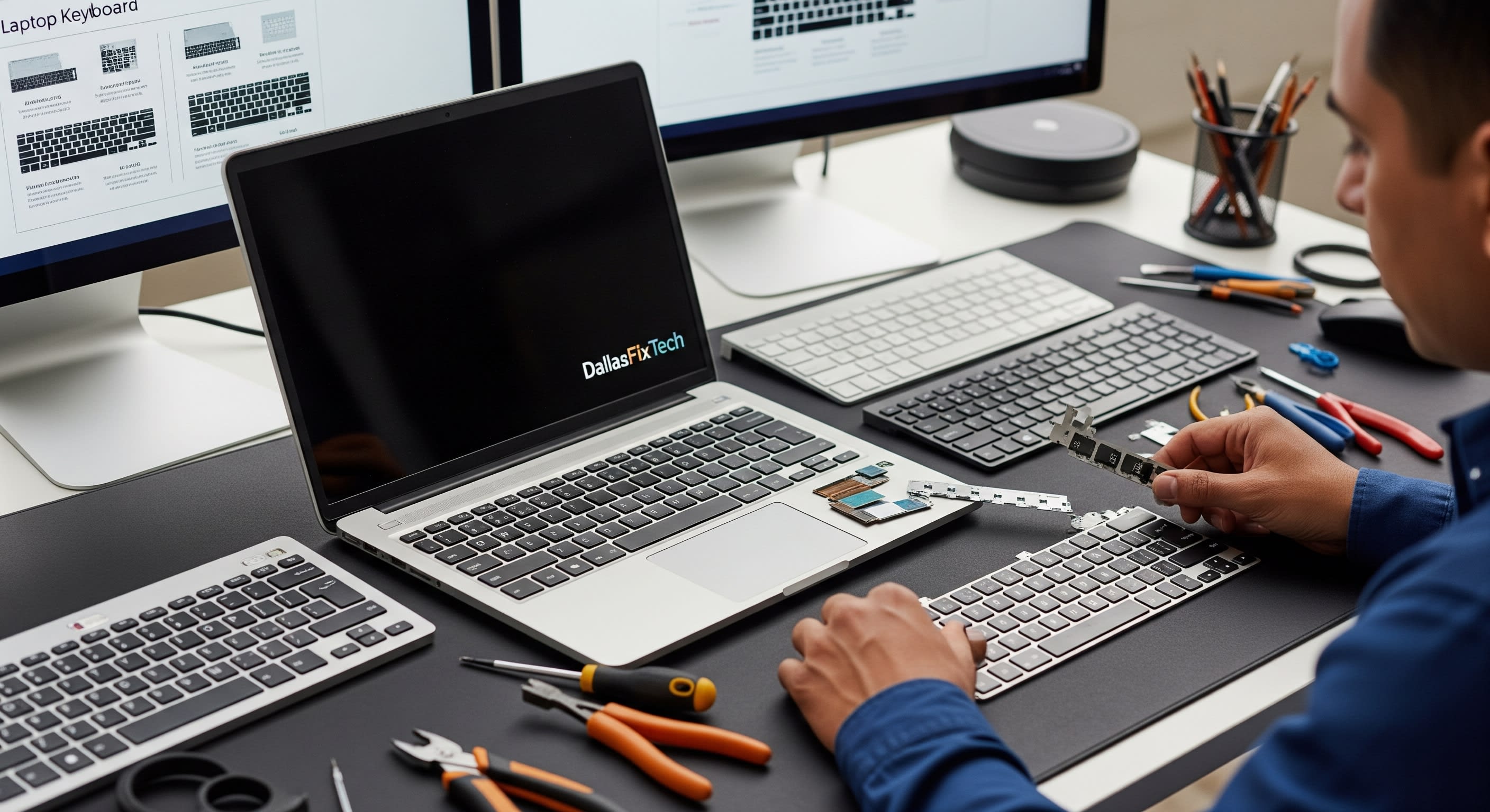 Choosing & Installing the Right Replacement Keyboard for Your Laptop – DallasFixTech Guide