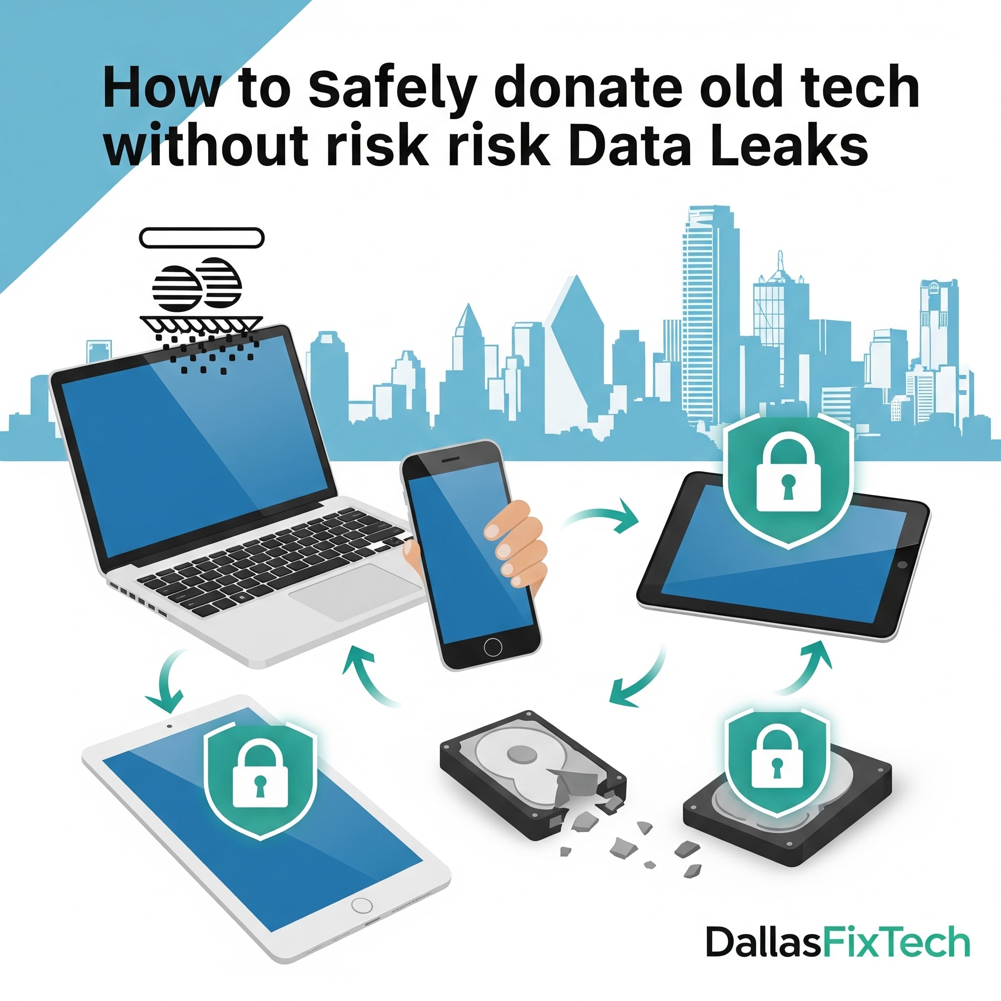 How to Donate Old Tech Safely (Without Risking Data Leaks)