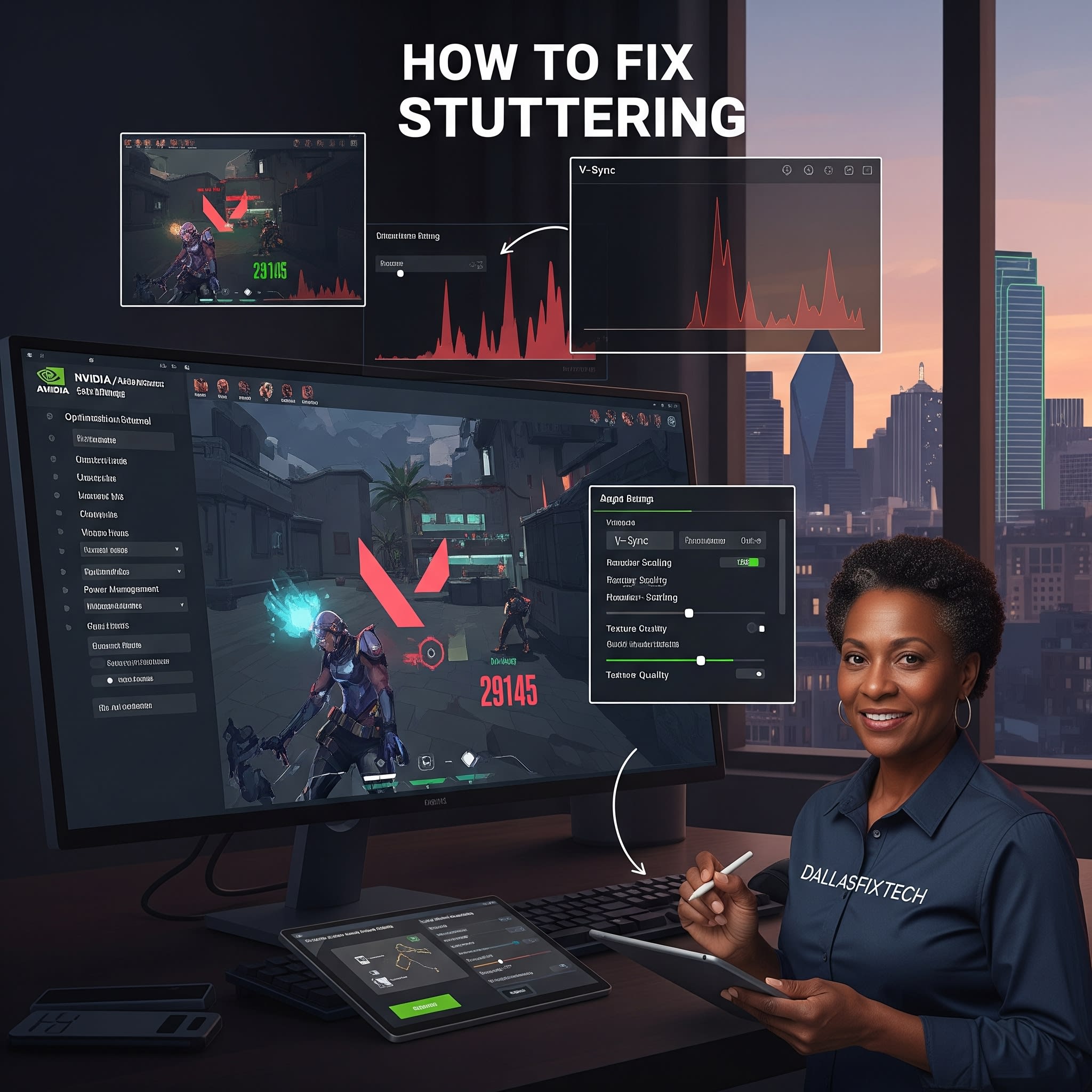 How to Fix ‘Stuttering’ in Valorant: DallasFixTech’s NVIDIA/AMD Tweaks for Dallas Gamers