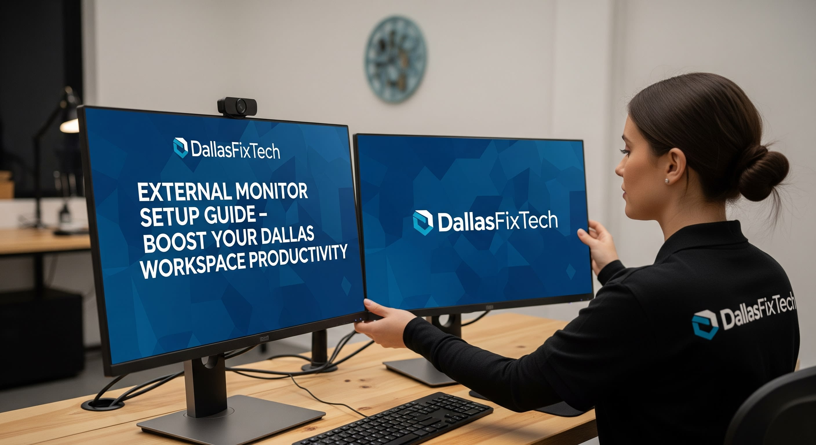 External Monitor Setup Guide – Boost Your Dallas Workspace Productivity