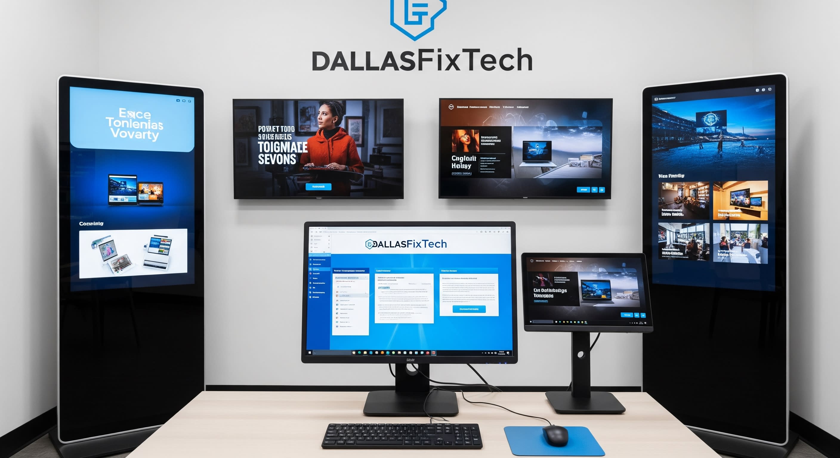 Professional Digital Signage Setup & Management in Garland, TX