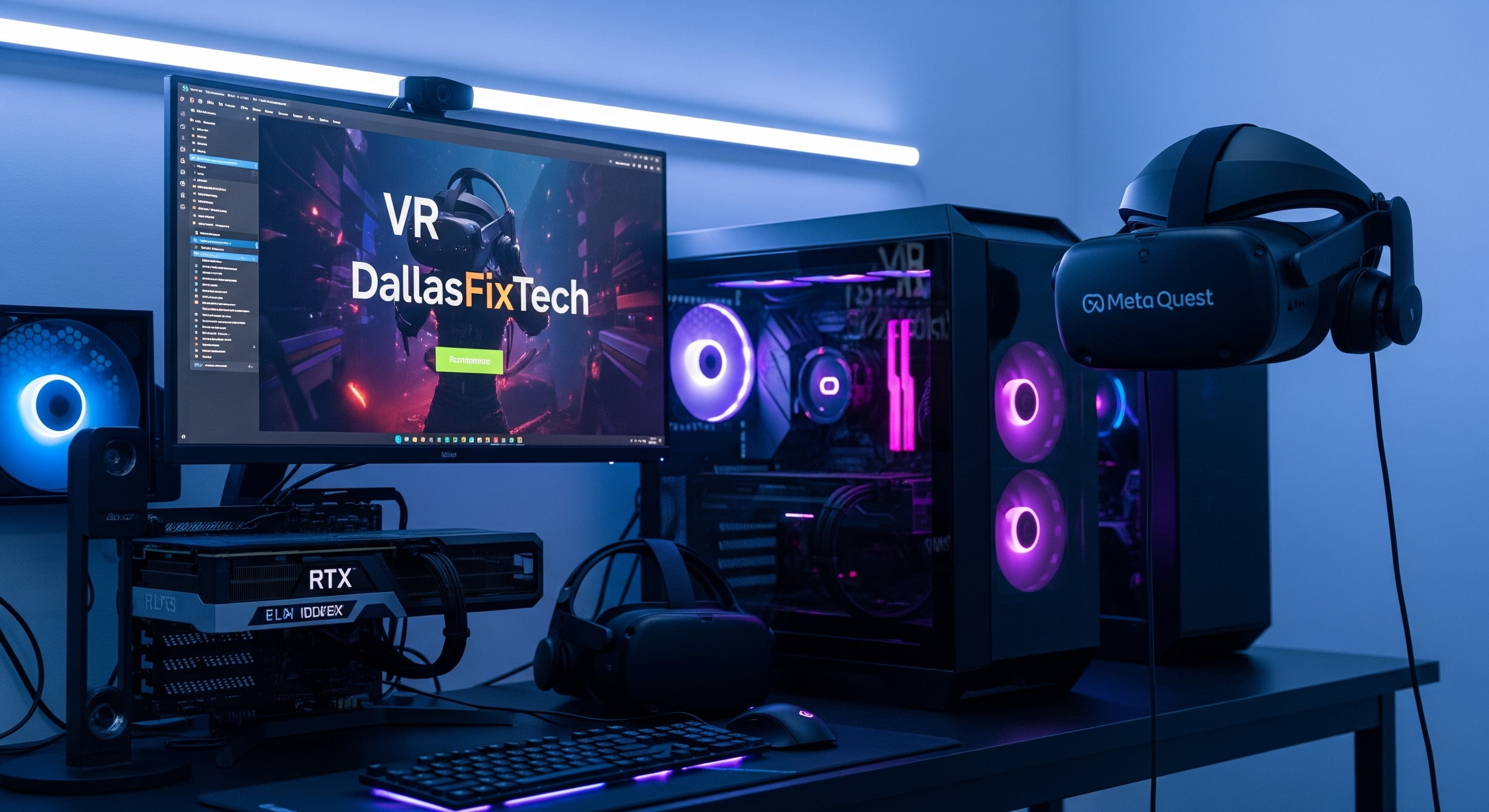 Elite VR Gaming Rig Optimization in Irving, TX – DallasFixTech