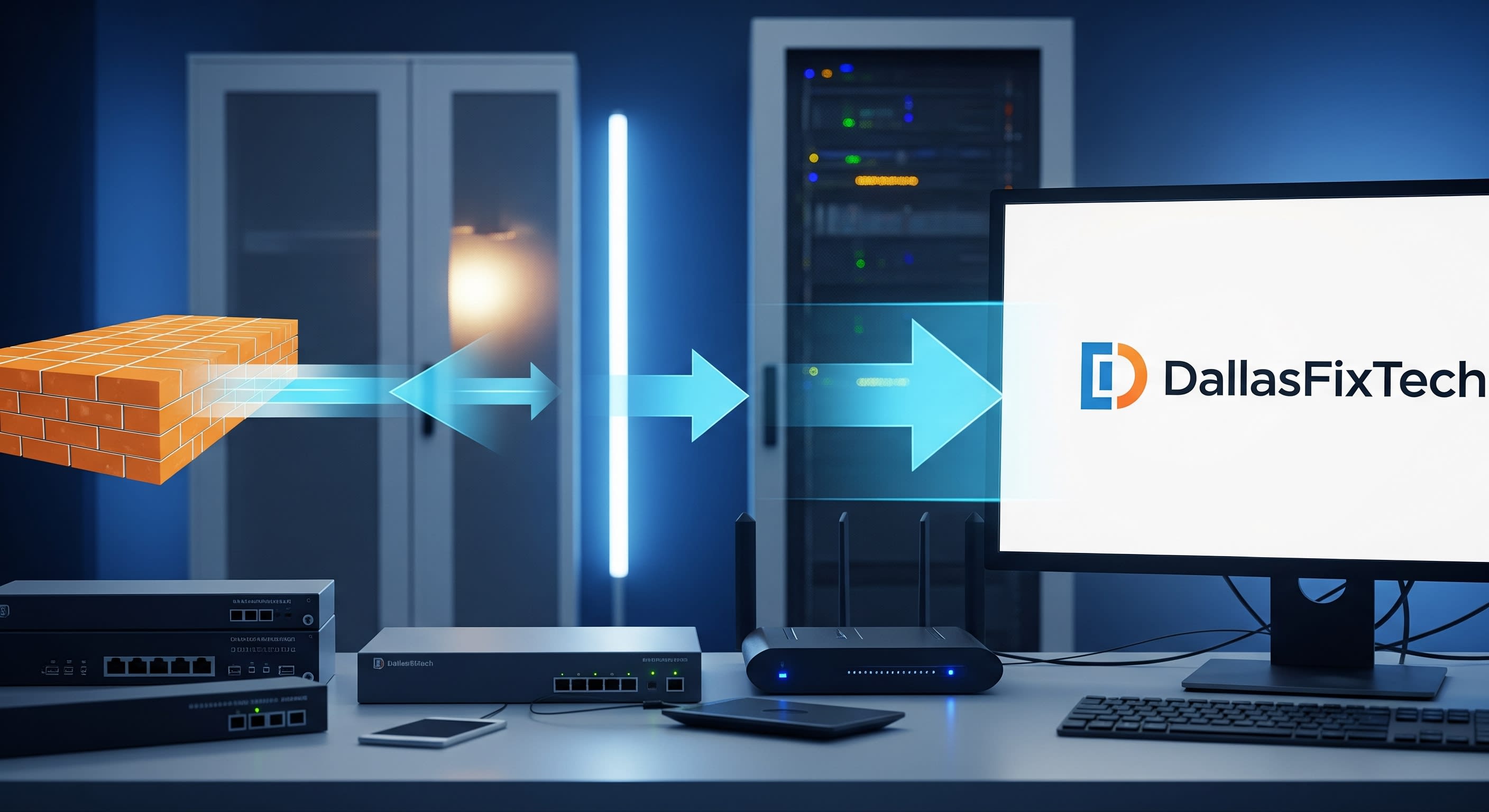 Firewall Setup and Management to Protect Garland Networks – DallasFixTech