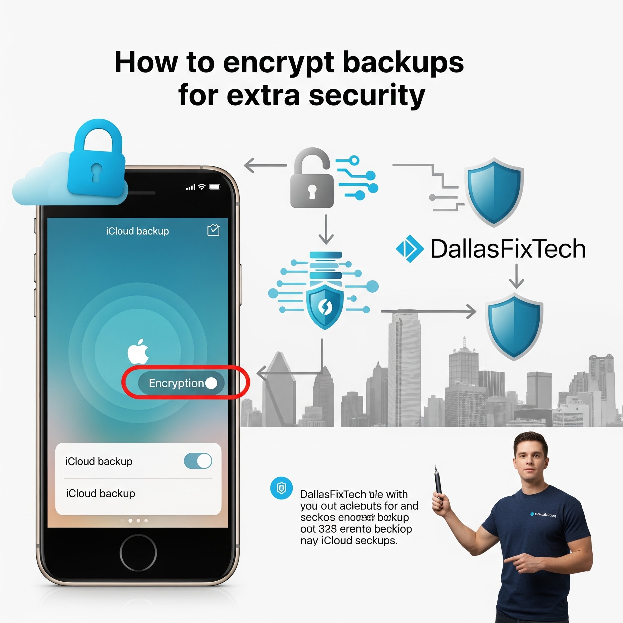 How to Encrypt Your iCloud Backups for Extra Security: DallasFixTech’s Expert Guide in Dallas, TX