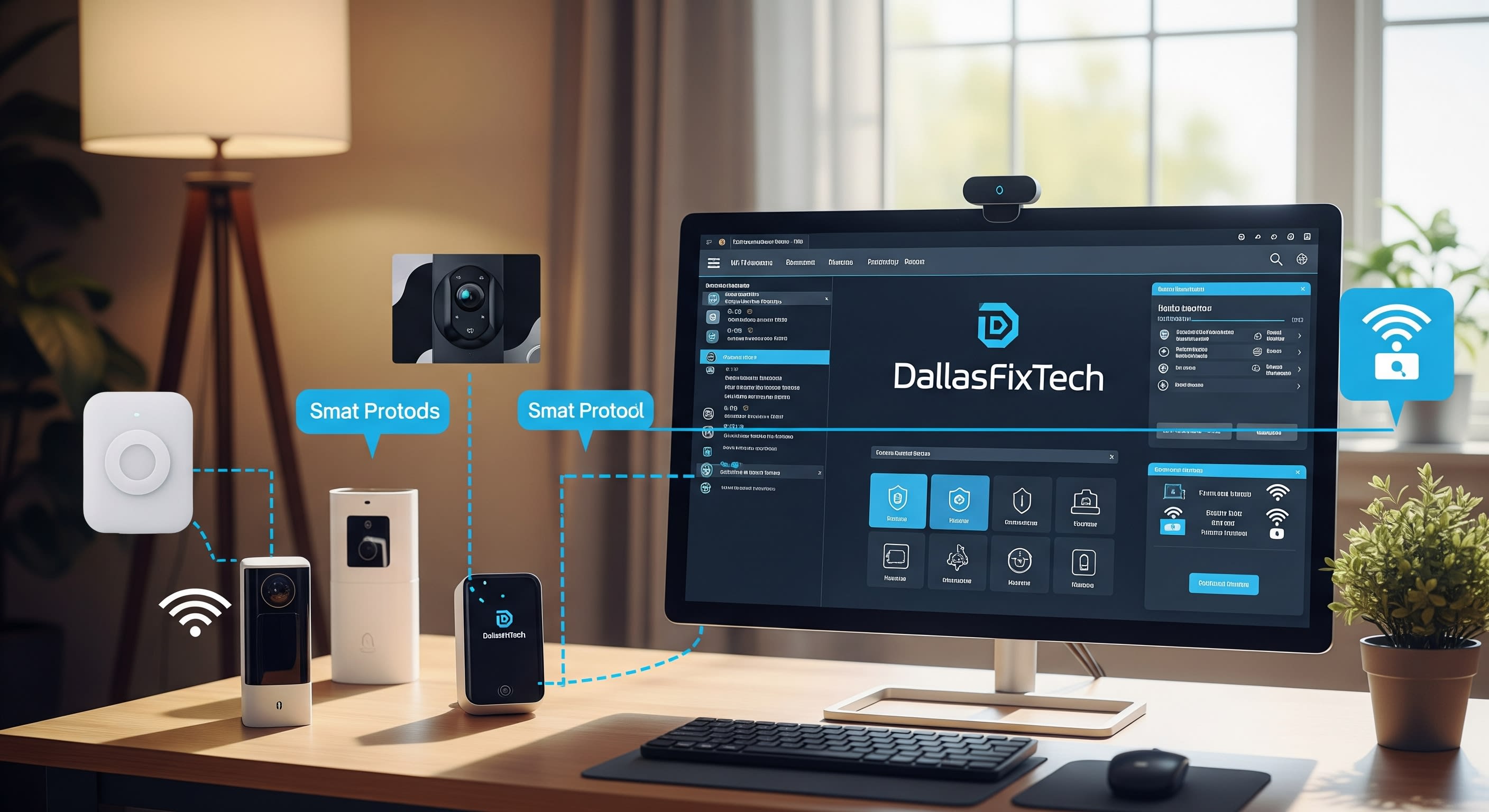 Secure IoT Device Integration for Smart Environments in Dallas, TX