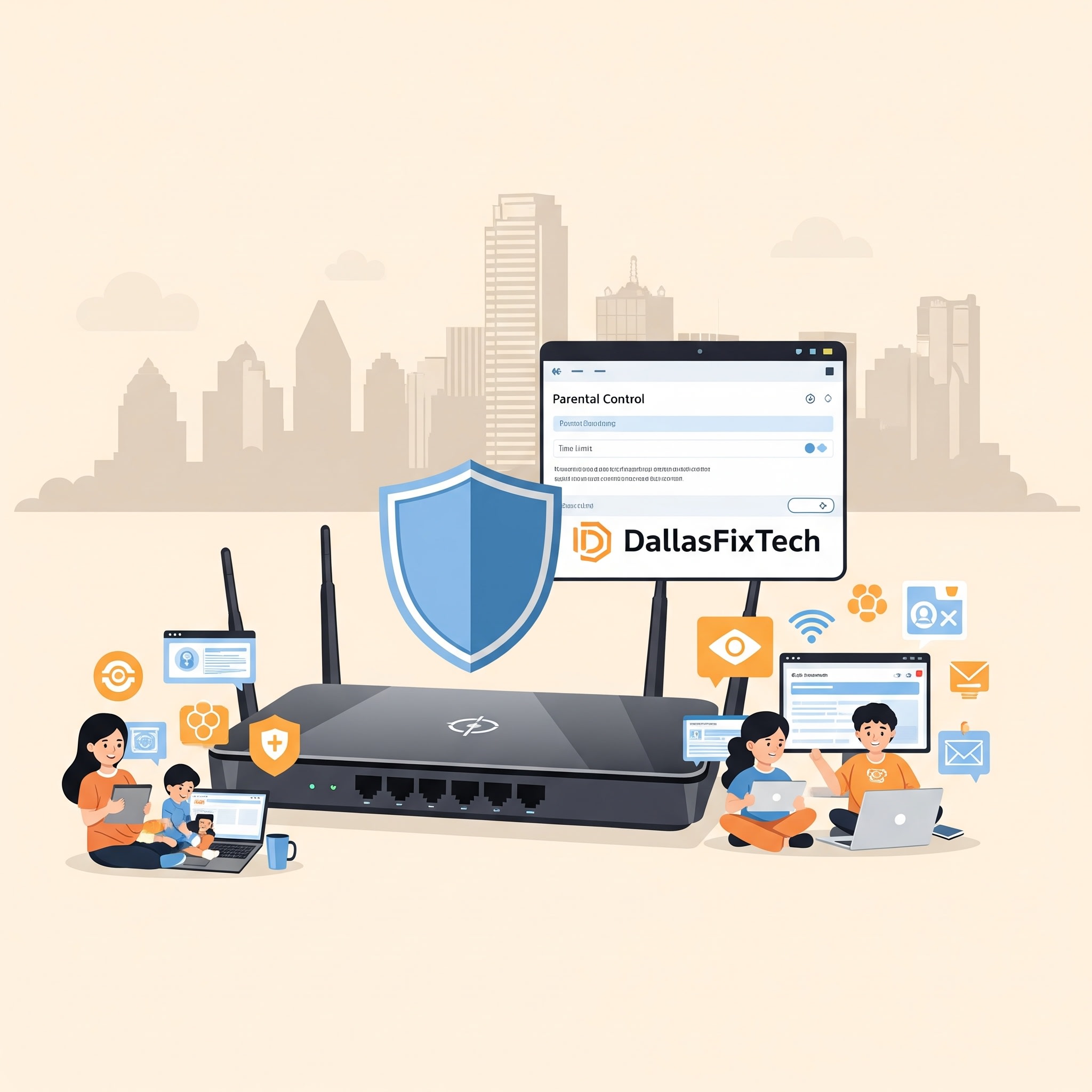 Comprehensive Guide: Setting Up Parental Controls on Your Router – DallasFixTech for Families