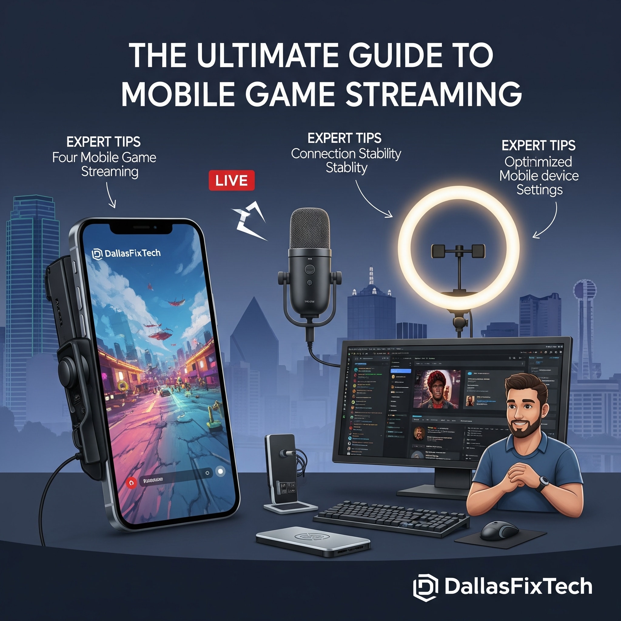 The Ultimate Guide to Mobile Game Streaming Setup in Dallas, TX: DallasFixTech Expert Tips