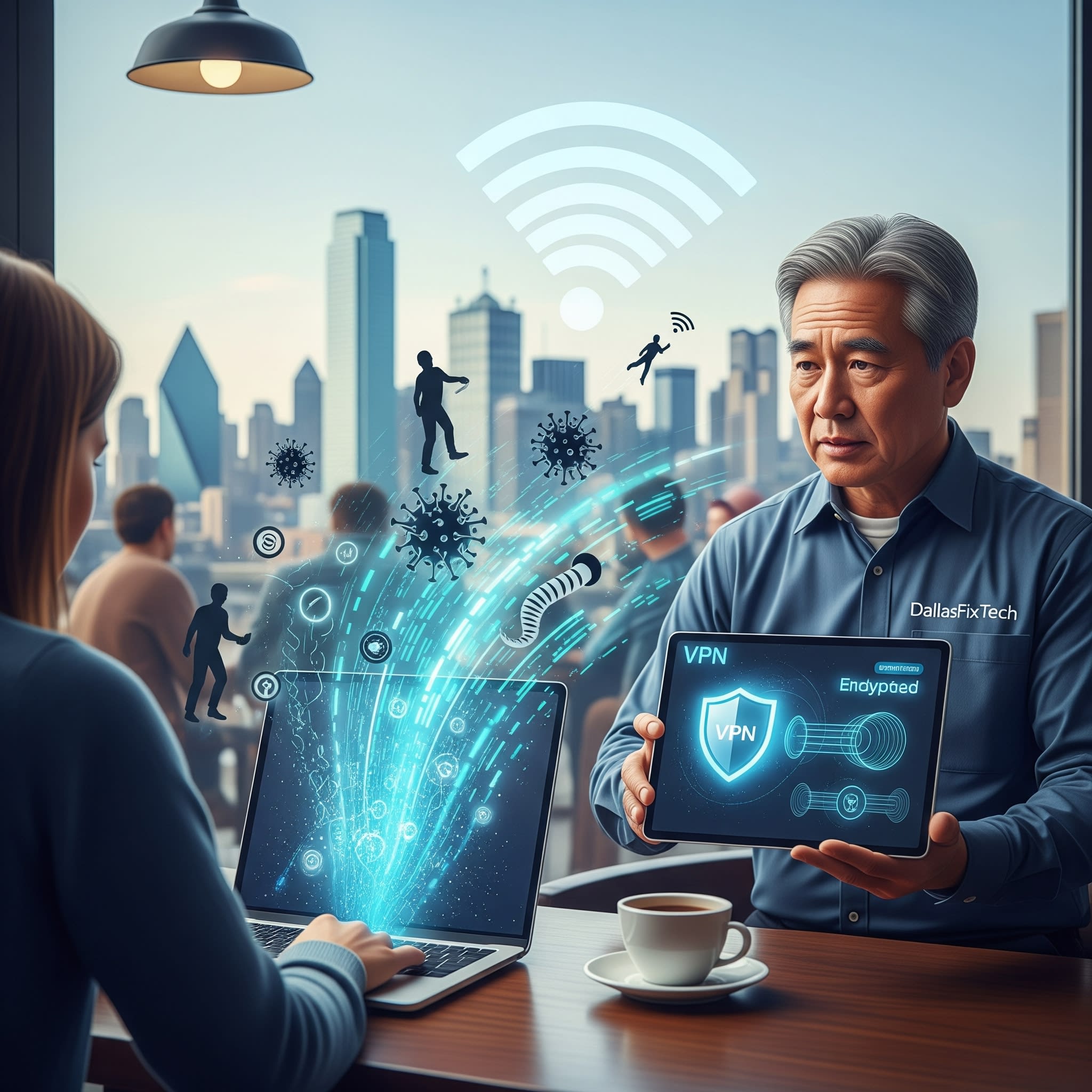 Why Public Wi-Fi Is Riskier Than Ever in 2025: DallasFixTech’s VPN Alternatives in Dallas, TX