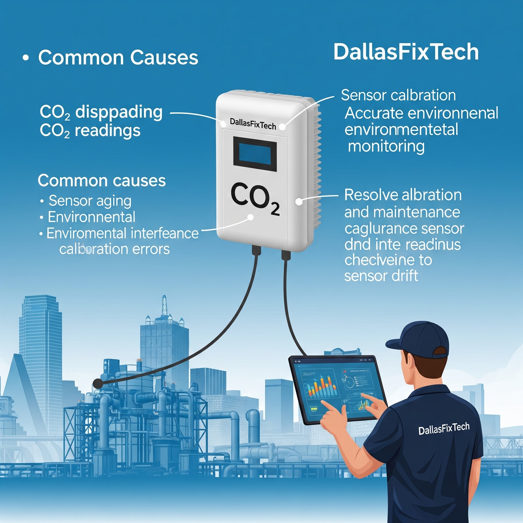 Fix Carbon Capture Sensor Drift: DallasFixTech’s Guide for Accurate Environmental Monitoring in Dallas, TX