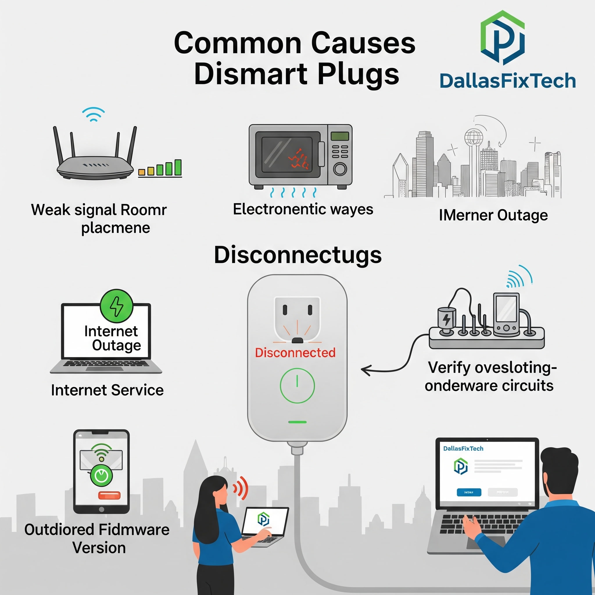 Why Smart Home Smart Plugs Lose Connection: DallasFixTech's Solutions for Dallas, TX