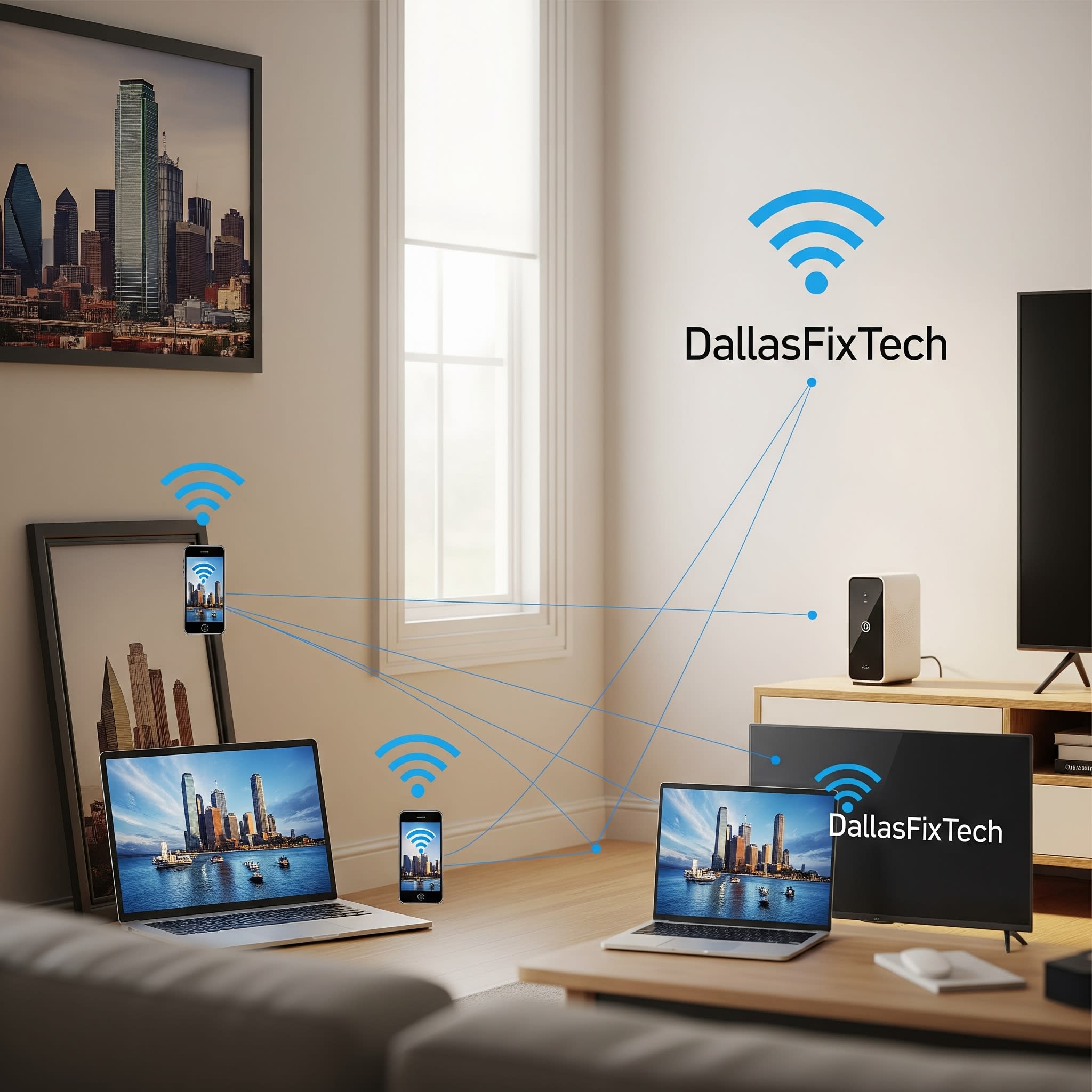 DallasFixTech’s Comprehensive Home Wi-Fi Setup Guide in Plano, TX
