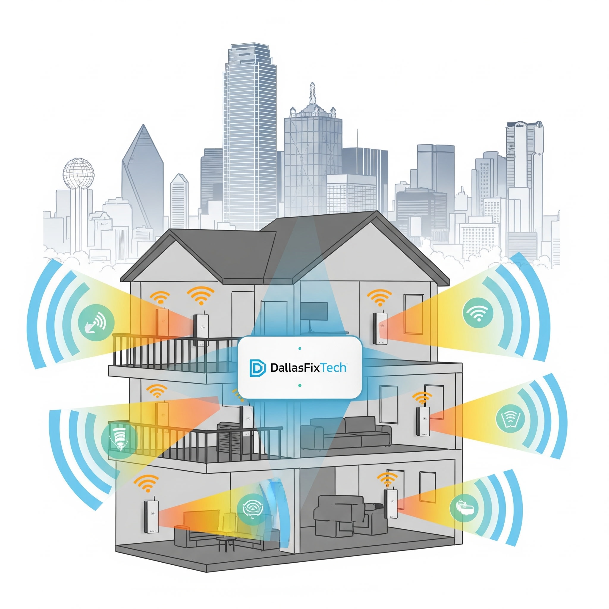 Optimize Wi-Fi Coverage in Multi-Story Homes: DallasFixTech Installation Guide