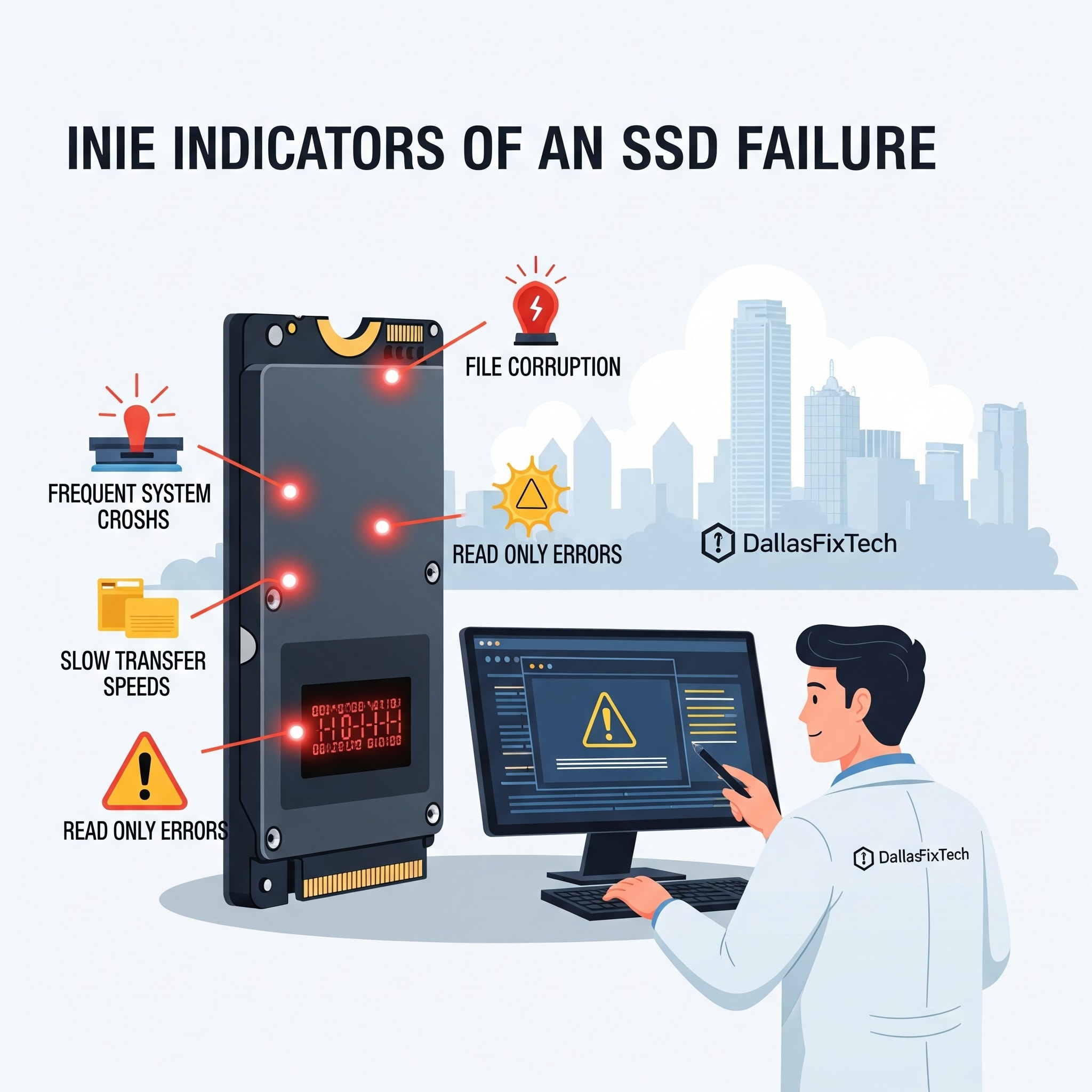 Signs Your SSD Is Failing: DallasFixTech’s Early Warning Guide in Dallas, TX