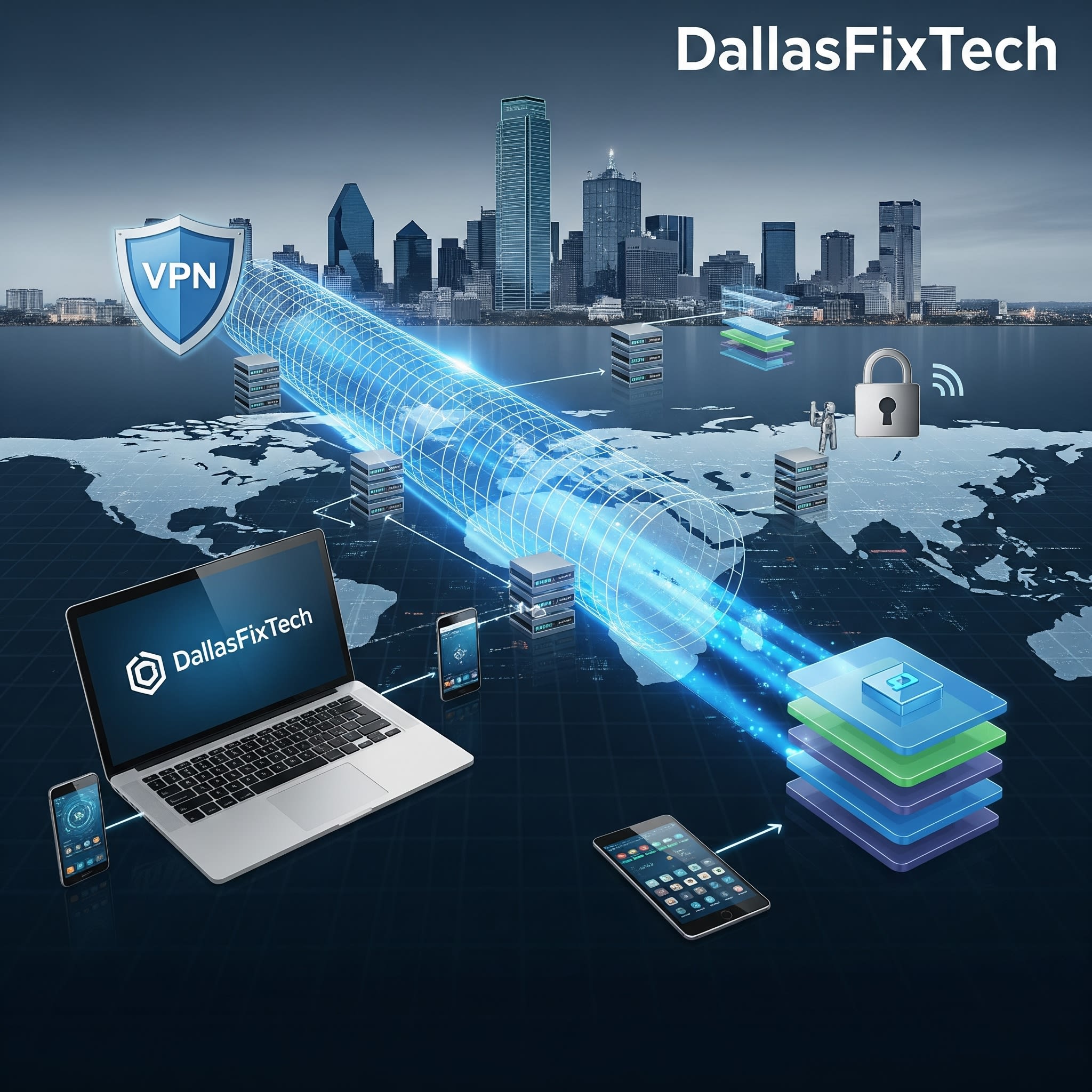 Understanding VPNs: Benefits, Setup, & Why You Need One – DallasFixTech Guide
