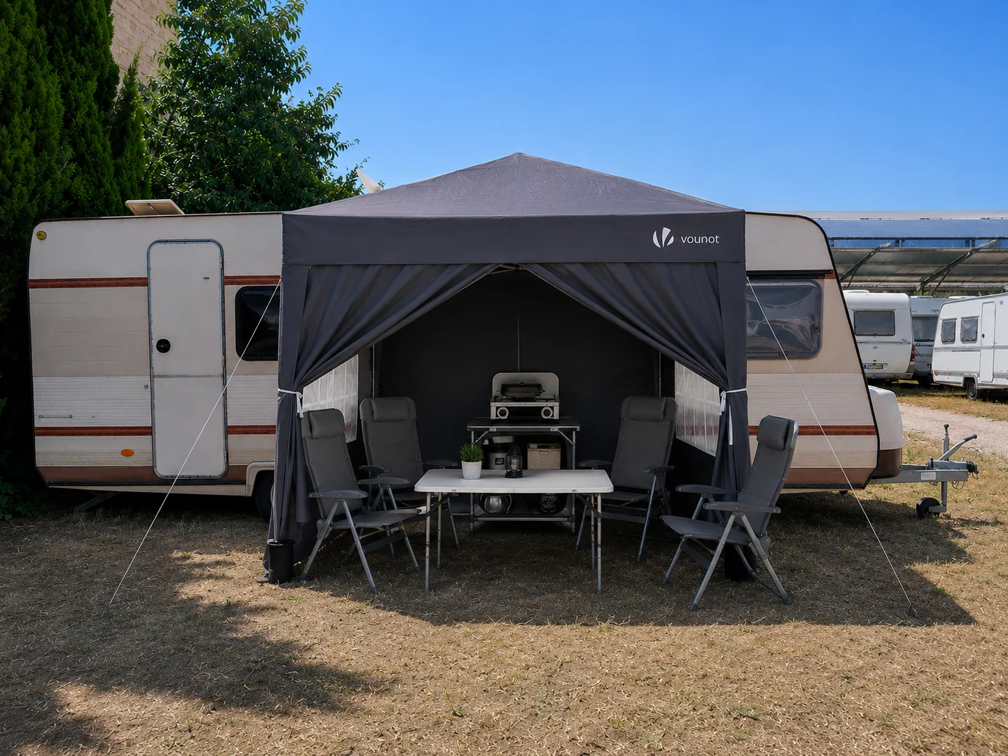 Te llevo la caravana de alquiler al camping