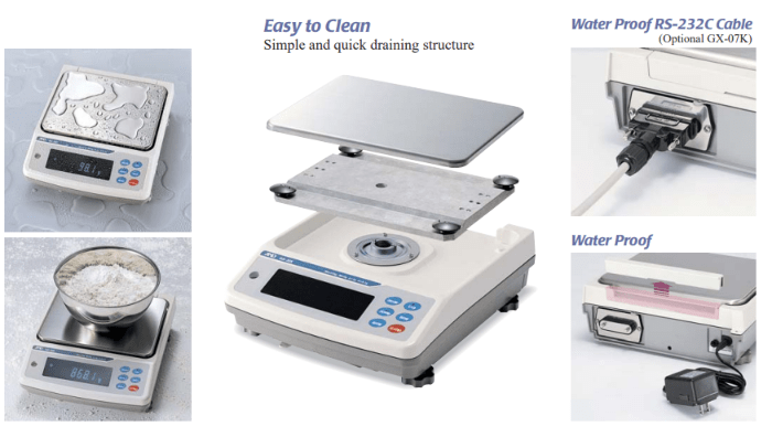 GX-K/GF-K Series – A&D GX-K/GF-K Series – รูปที่ 1