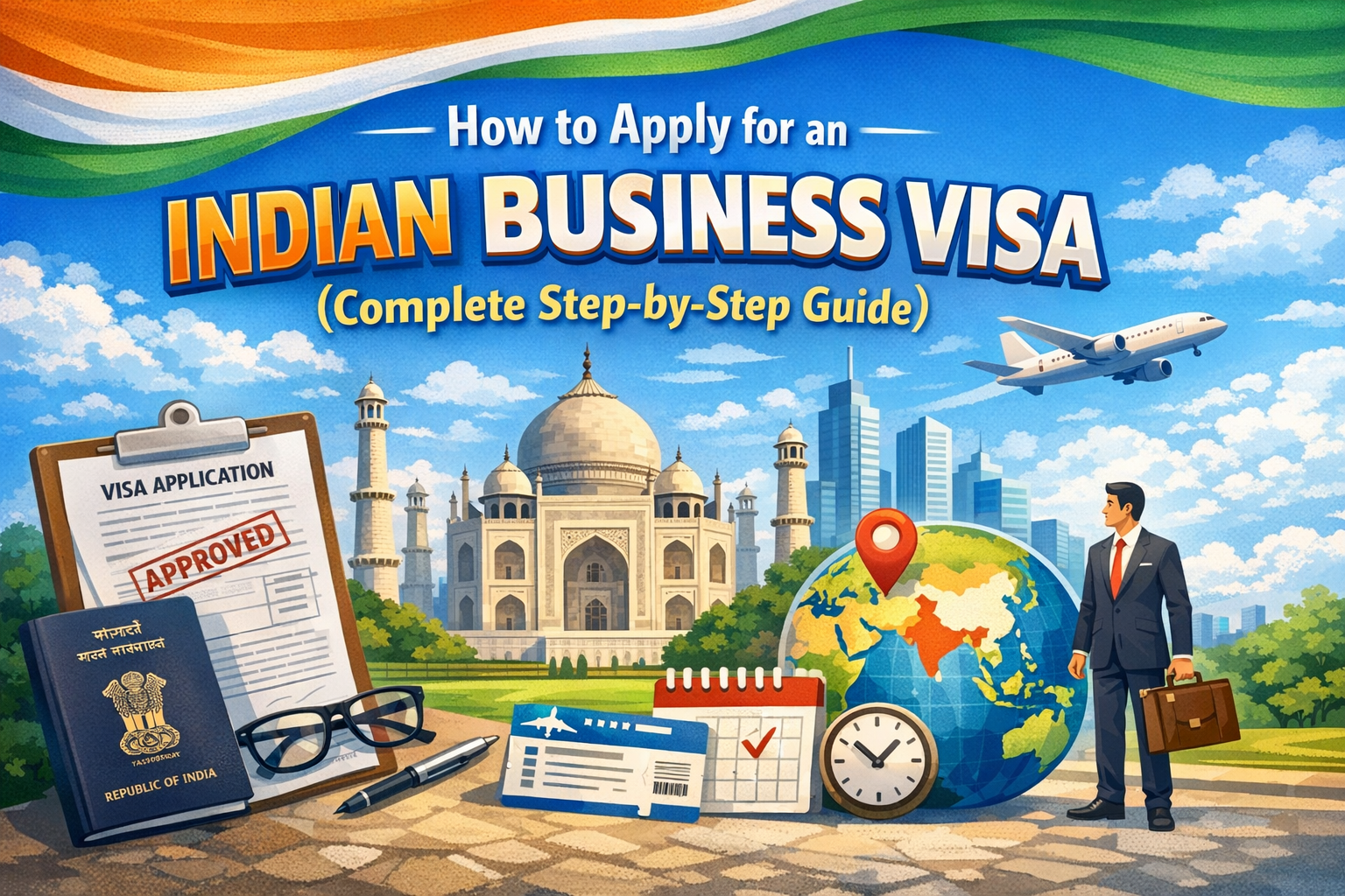 How to Apply for an Indian Business Visa from New York step by step process
