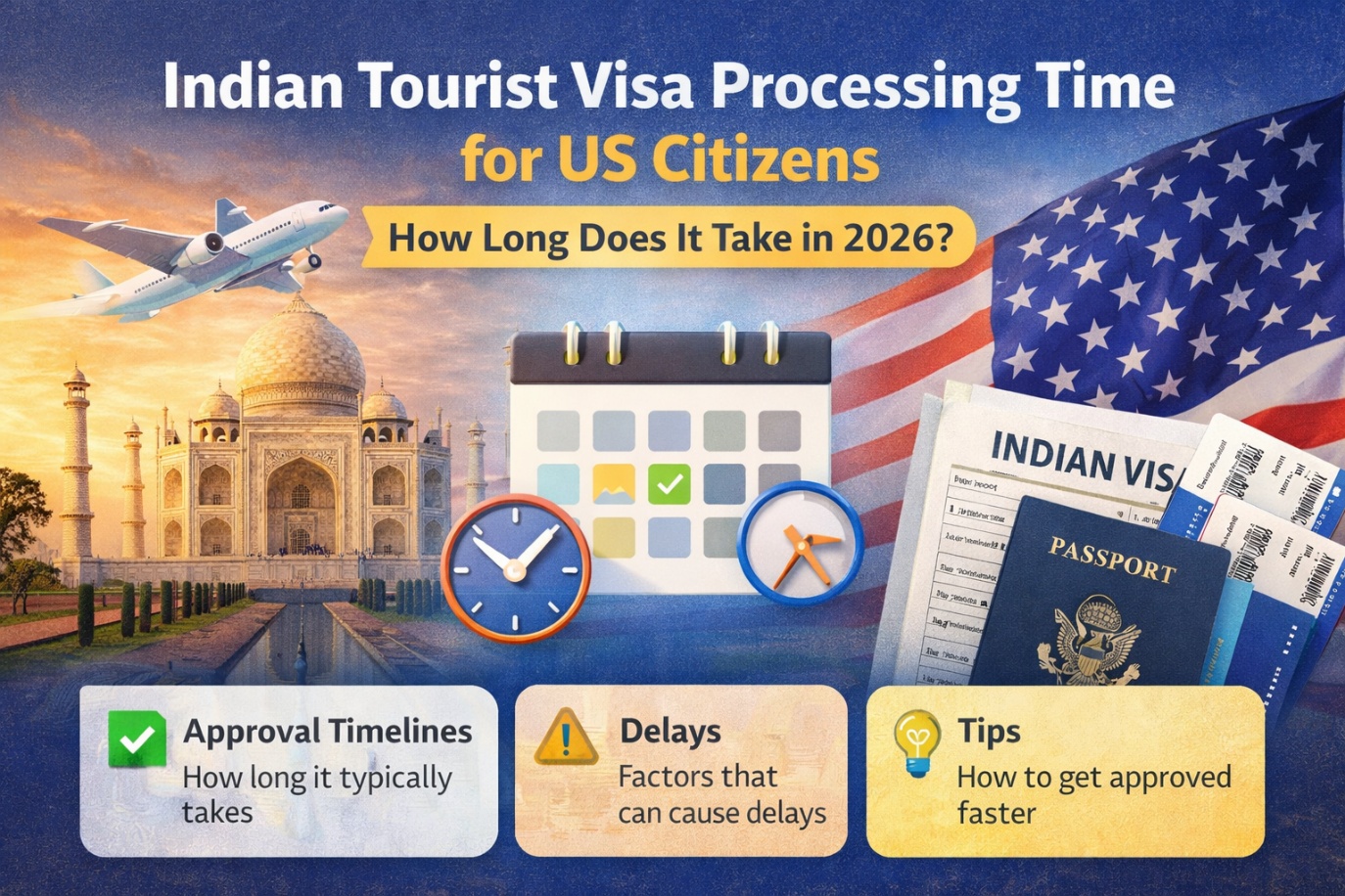 Indian tourist visa processing time for US citizens applying from New York