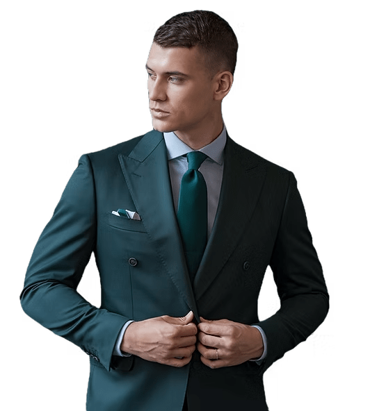 Man in premium suit
