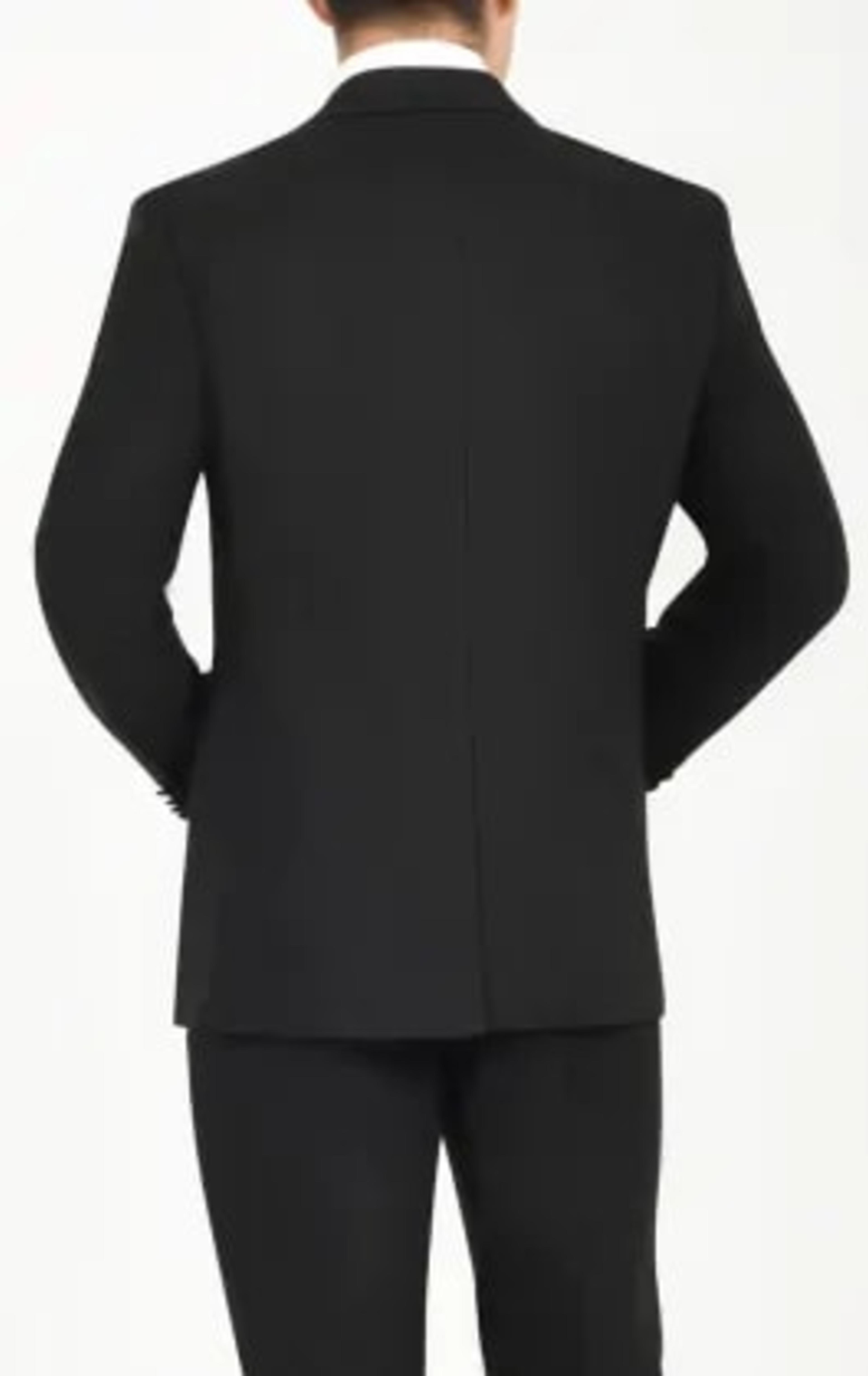 Dobell Black Dinner Jacket with Shawl Lapel thumbnail 3
