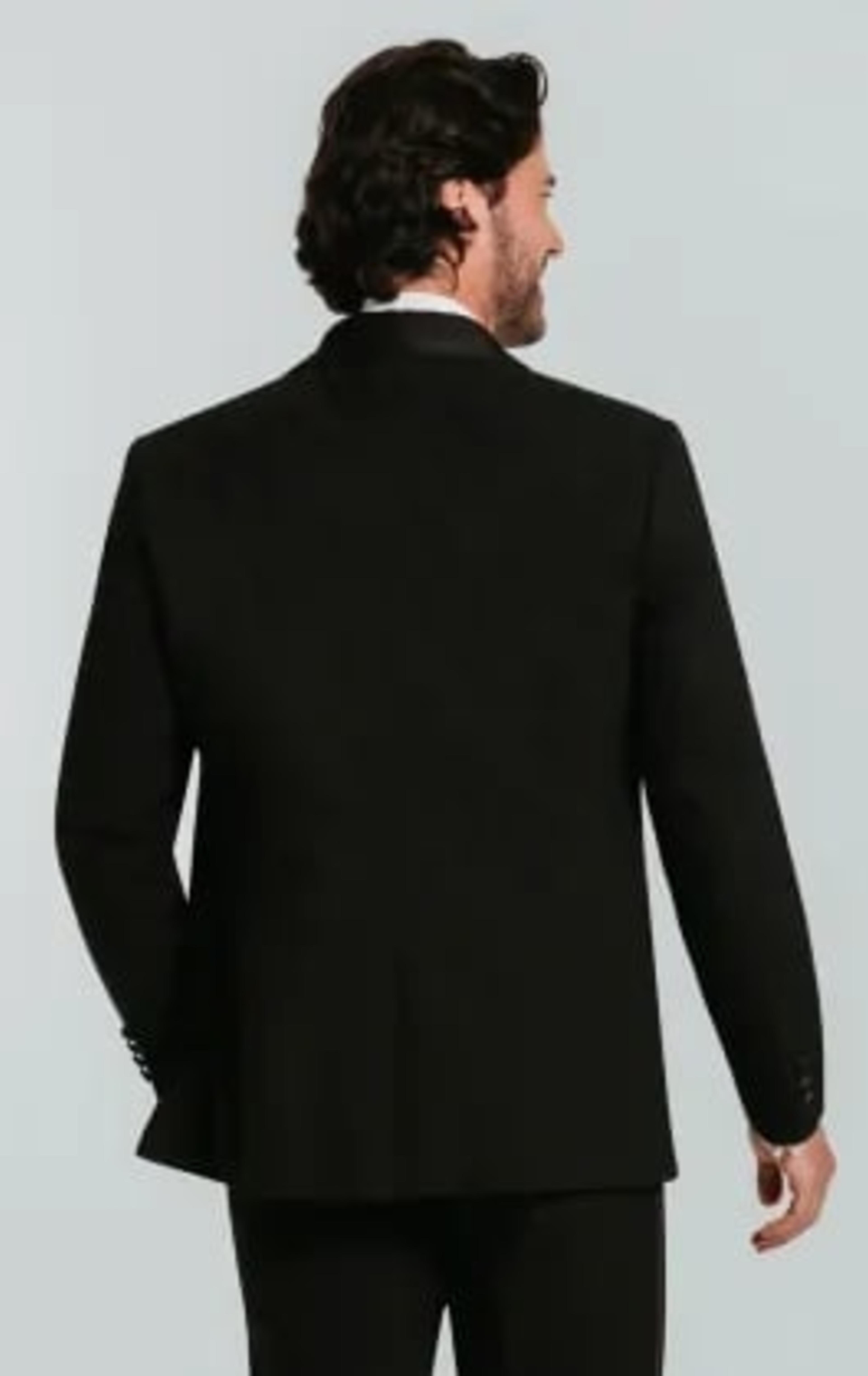 Dobell Black Tuxedo with Shawl Lapel thumbnail 4